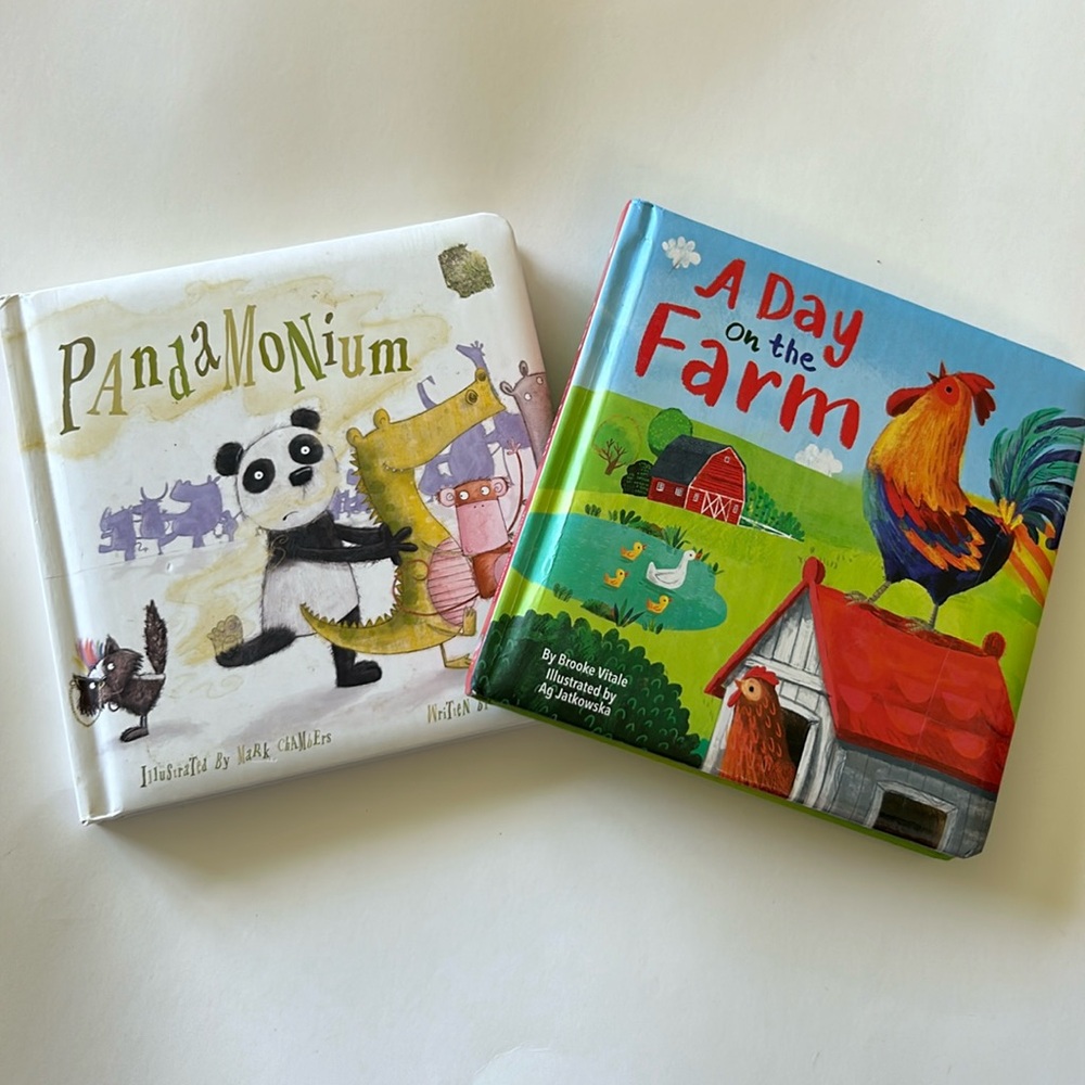 Pair of children’s Board Books